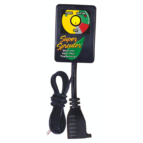 Super Sprouter Super Sprouter Seedling Heat Mat Thermostat (6/Cs) Super Sprouter Super Sprouter Seedling Heat Mat Thermostat (6/Cs)