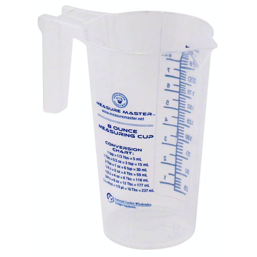 Measure Master Measure Master Graduated Round Container 8 oz / 250 ml (40/Cs) Measure Master Measure Master Graduated Round Container 8 oz / 250 ml (40/Cs)