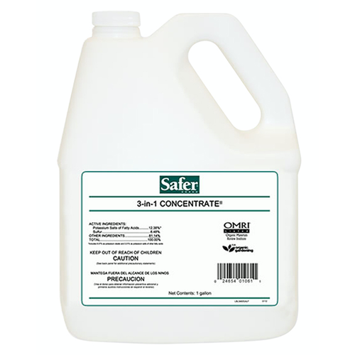 Safer Safer 3-in-1 Garden Spray Conc. Gallon (4/Cs) Safer Safer 3-in-1 Garden Spray Conc. Gallon (4/Cs)