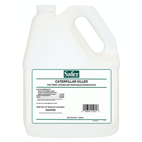 Safer Safer Caterpillar Killer Conc. for Tree, Shrub and Veg Gallon (4/Cs) Safer Safer Caterpillar Killer Conc. for Tree, Shrub and Veg Gallon (4/Cs)