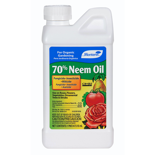 Monterey Monterey 70% Neem Oil Conc. Pint (6/Cs) Monterey Monterey 70% Neem Oil Conc. Pint (6/Cs)