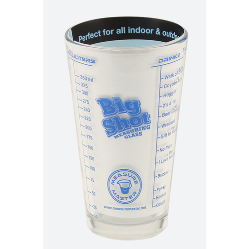 Measure Master Measure Master Big Shot Measuring Glass 16 oz (24/Cs) Measure Master Measure Master Big Shot Measuring Glass 16 oz (24/Cs)