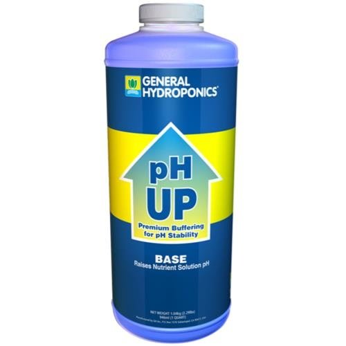 General Hydroponics GH pH Up Liquid Quart (12/Cs) General Hydroponics GH pH Up Liquid Quart (12/Cs)
