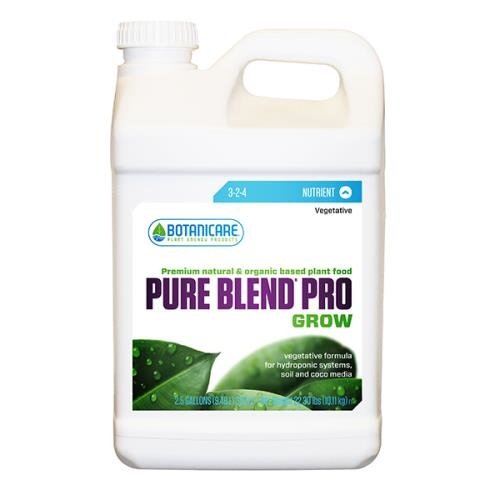 Botanicare Botanicare Pure Blend Pro Grow 2.5 Gallon (2/Cs) Botanicare Botanicare Pure Blend Pro Grow 2.5 Gallon (2/Cs)