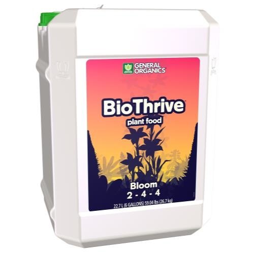 General Hydroponics GH General Organics BioThrive Bloom 6 Gallon General Hydroponics GH General Organics BioThrive Bloom 6 Gallon