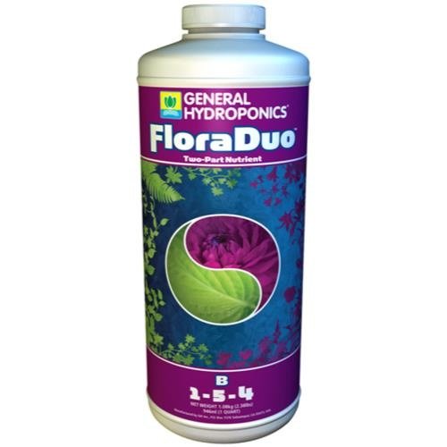 General Hydroponics GH Flora Duo B Quart (12/Cs) General Hydroponics GH Flora Duo B Quart (12/Cs)