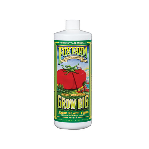 FoxFarm Grow Big Liquid Concentrate, 1 qt FoxFarm Grow Big Liquid Concentrate, 1 qt