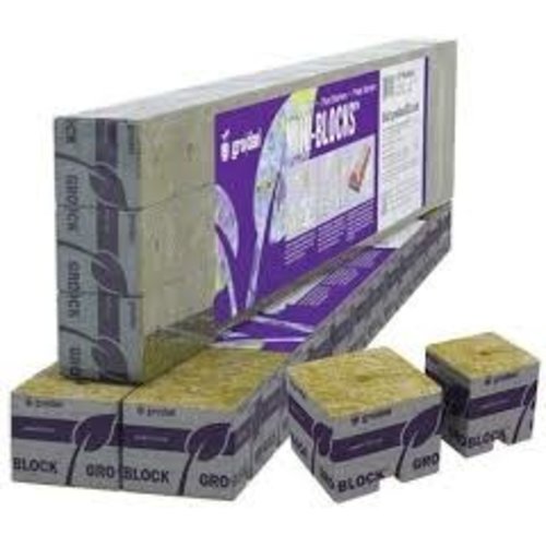 Grodan Individual of Grodan 2 in Starter Mini-Blocks MM50/40 2 in x 2 in x 2 in (2 Strips of 12 or 24 ct) (60/Cs) Grodan Individual of Grodan 2 in Starter Mini-Blocks MM50/40 2 in x 2 in x 2 in (2 Strips of 12 or 24 ct) (60/Cs)