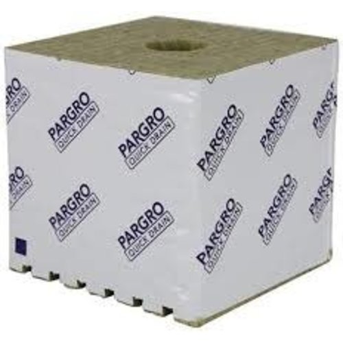 Grodan Individual of Grodan Pargro QD Biggie Block 6 in x 6 in x 6in w/ Hole (64CT) Grodan Individual of Grodan Pargro QD Biggie Block 6 in x 6 in x 6in w/ Hole (64CT)