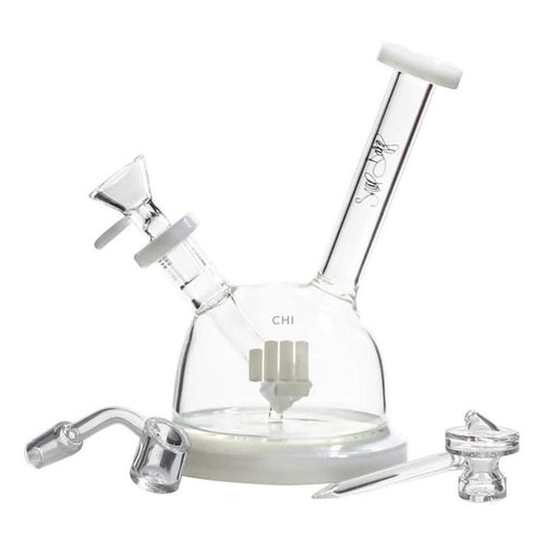 Waterpipe - Snoop Dogg Pounds 'CHI' White Waterpipe - Snoop Dogg Pounds 'CHI' White