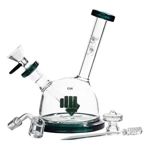 Waterpipe - Snoop Dogg Pounds 'CHI' Teal Waterpipe - Snoop Dogg Pounds 'CHI' Teal