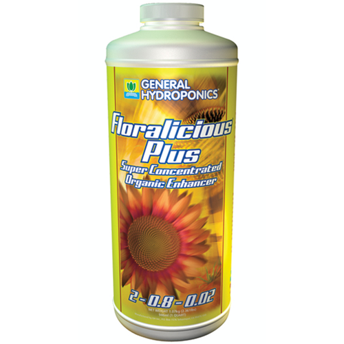 General Hydroponics GH Floralicious Plus Quart (12/Cs) General Hydroponics GH Floralicious Plus Quart (12/Cs)