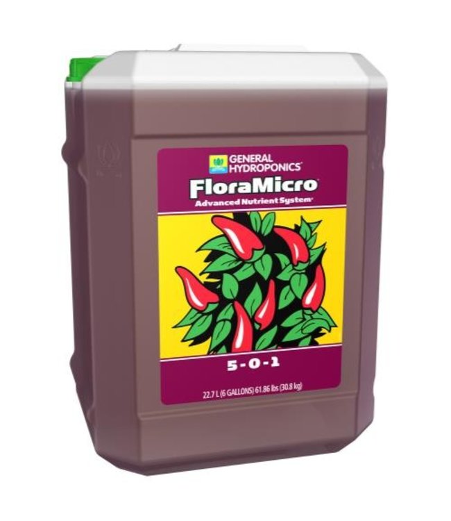 General Hydroponics GH Flora Micro 6 Gallon