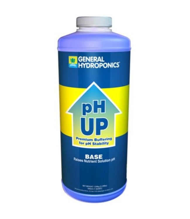 General Hydroponics GH pH Up Liquid Quart (12/Cs)