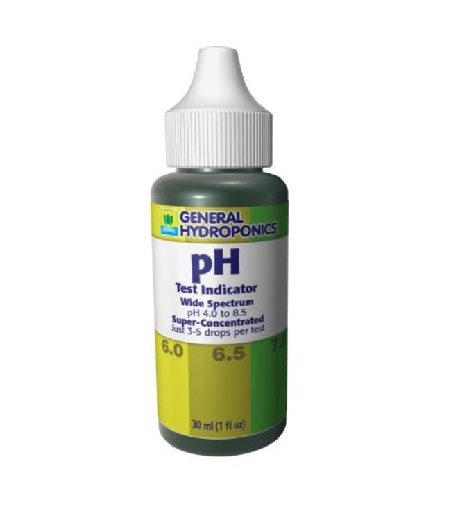 General Hydroponics GH pH Test Kit 1 oz (24/Cs)