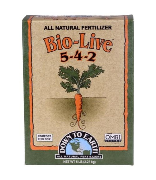 Down To Earth Down To Earth Bio-Live - 5 lb (6/Cs)