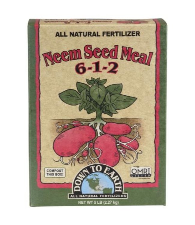 Down To Earth Down To Earth Neem Seed Meal - 5 lb (6/Cs)