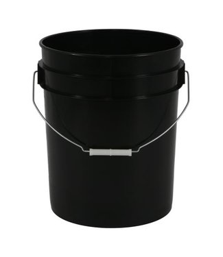 Gro Pro Black Plastic Bucket 5 Gallon