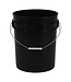 Gro Pro Black Plastic Bucket 5 Gallon