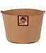 Gro Pro Essential Round Fabric Pot w/ Handles 30 Gallon - Tan (30/Cs)
