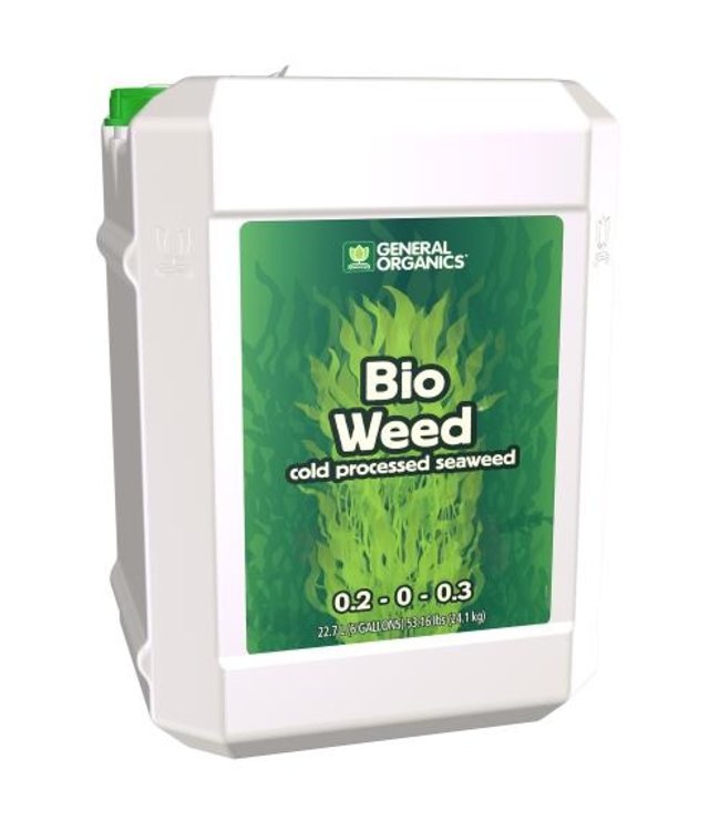 General Hydroponics GH General Organics BioWeed 6 Gallon