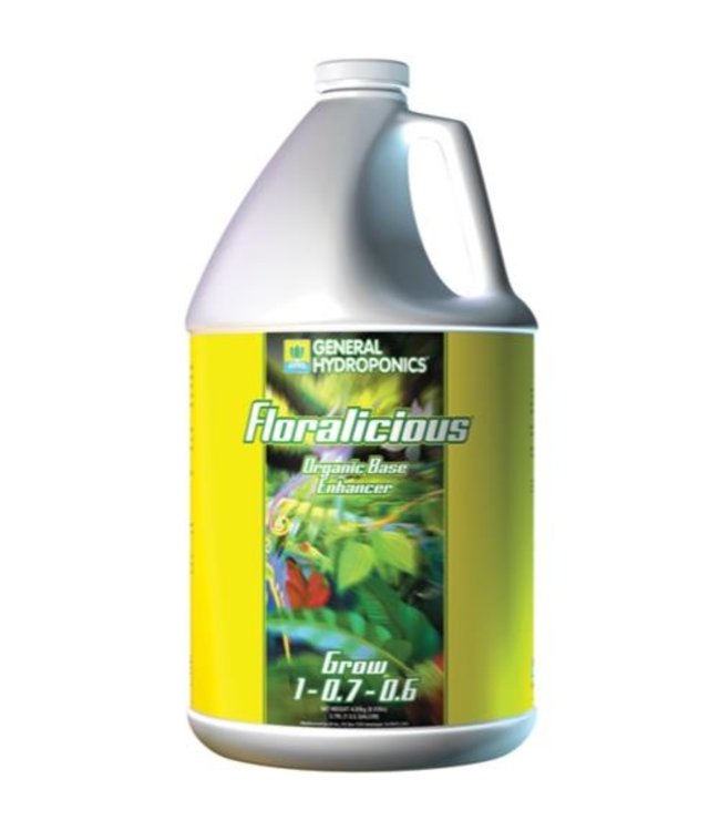 General Hydroponics GH Floralicious Grow Gallon (4/Cs)
