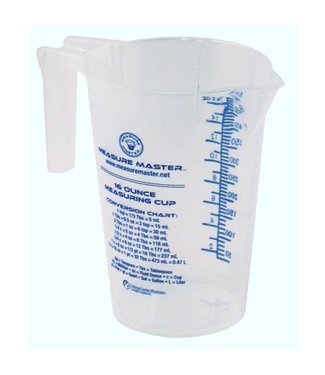 Measure Master Graduated Round Container 16 oz / 500 ml (40/Cs)