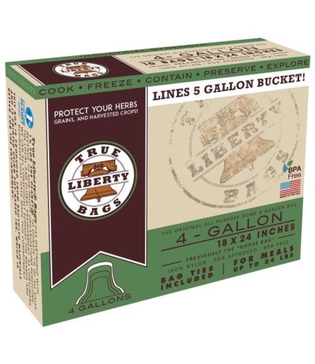 True Liberty Bags True Liberty 4 Gallon Bags 18 in x 24 in (10/pack)