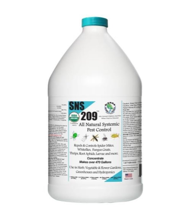 Sierra Natural Sciences SNS 209 Systemic Pest Control Conc. Gallon (4/Cs)