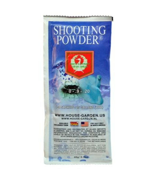 House & Garden House and Garden Shooting Powder Sachet (1=5/Cs)