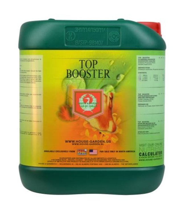 House & Garden House and Garden Top Booster 5 Liter (4/Cs)