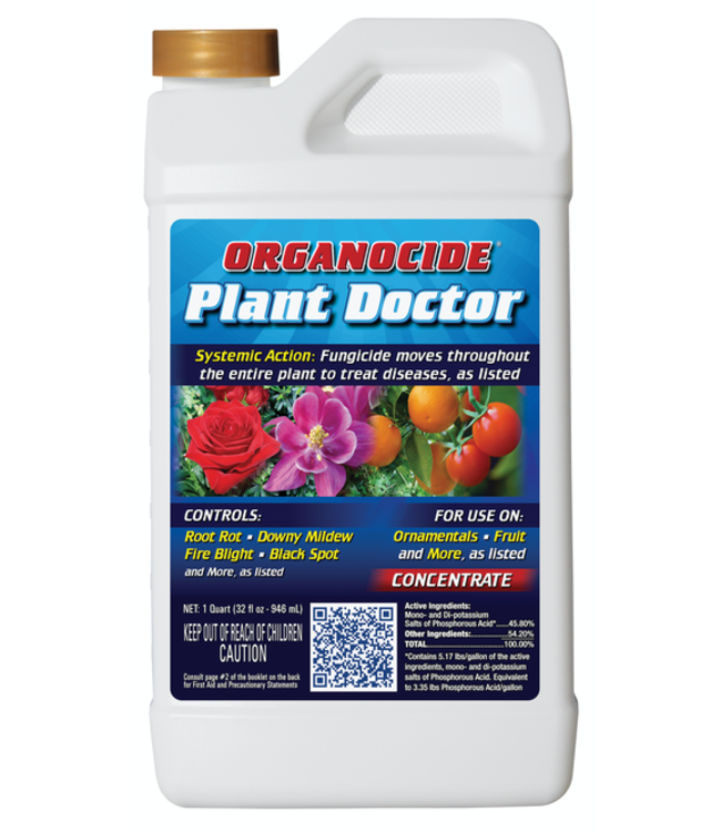 Organocide Plant Doctor Systemic Fungicide Conc. Quart (12/Cs)