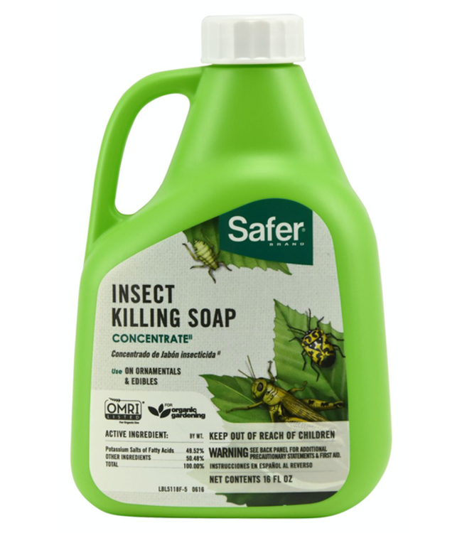 Safer Safer Insect Killing Soap II Conc. 16 oz (6/Cs)