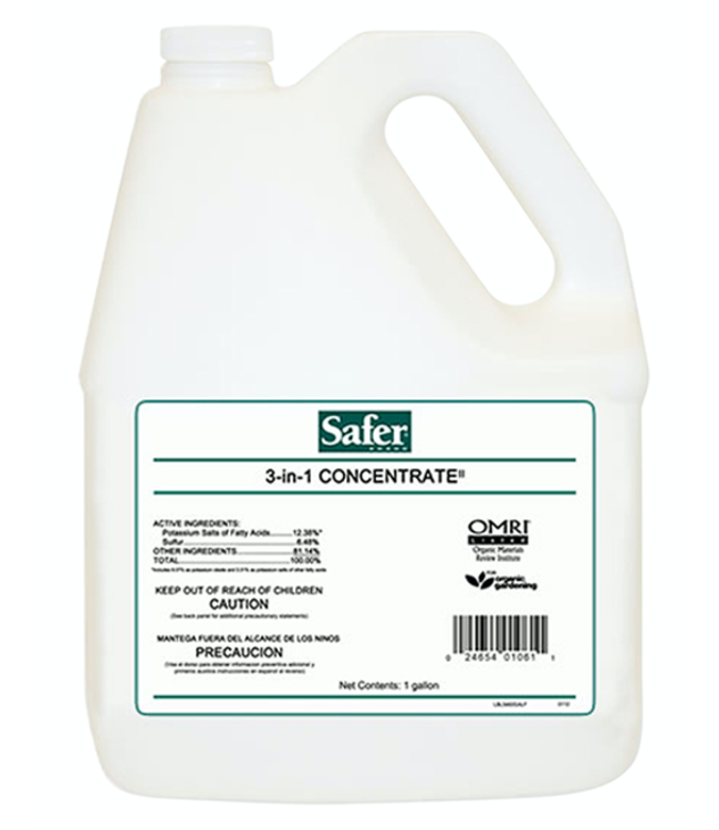 Safer Safer 3-in-1 Garden Spray Conc. Gallon (4/Cs)