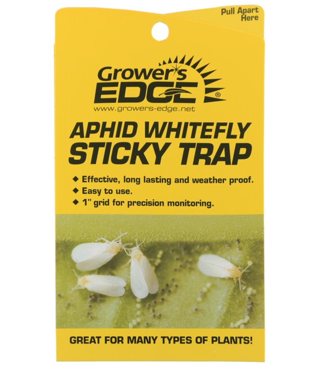 Growers Edge Grower's Edge Aphid Whitefly Sticky Trap 5/Pack (80/Cs)