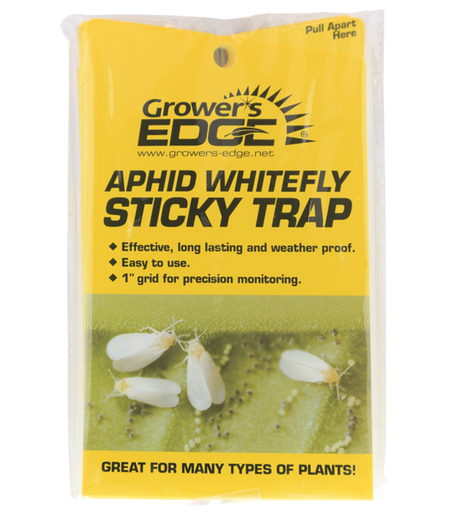 Growers Edge Grower's Edge Aphid Whitefly Sticky Trap 5/Pack (80/Cs)