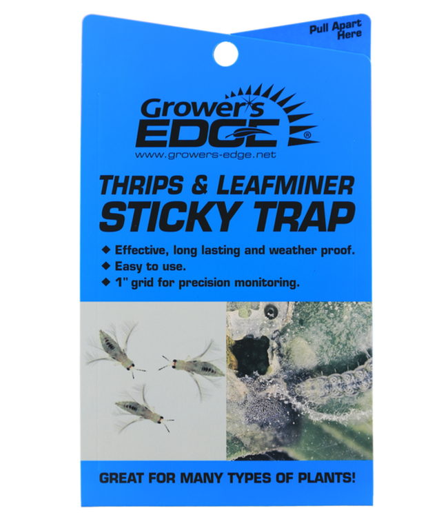 Growers Edge Grower's Edge Thrips & Leafminer Sticky Trap 5/Pack (80/Cs)