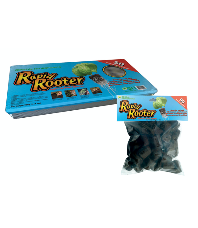 General Hydroponics GH Rapid Rooter 50/Pack Replacement Plugs (12/Cs)