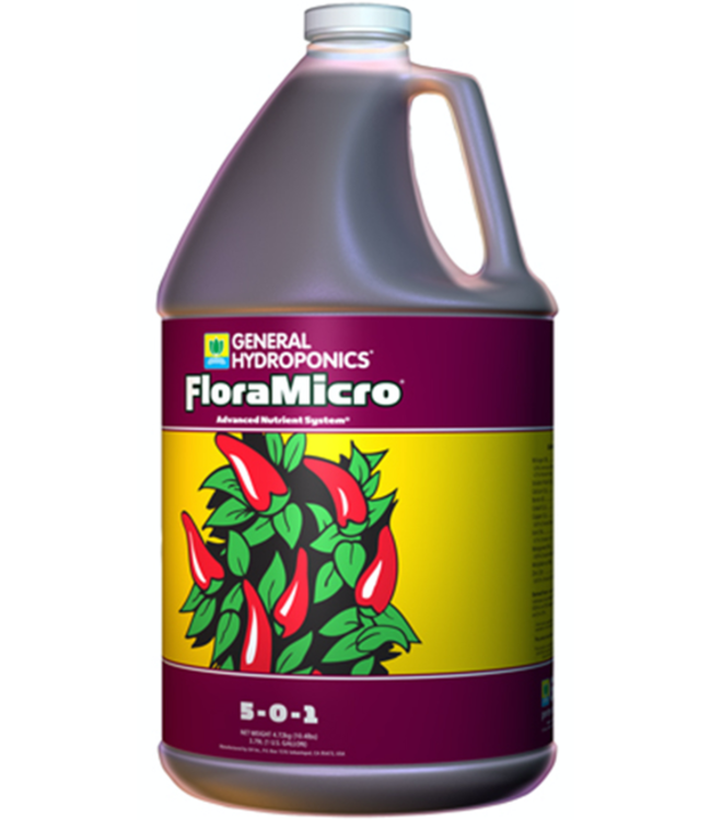 General Hydroponics GH Flora Micro Gallon (4/Cs)