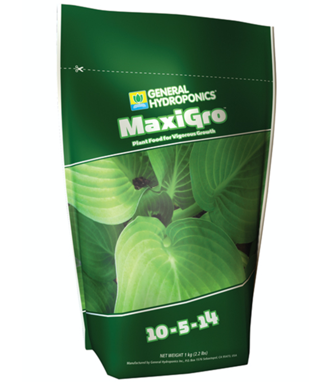 General Hydroponics GH MaxiGro 2.2 lb (12/Cs)
