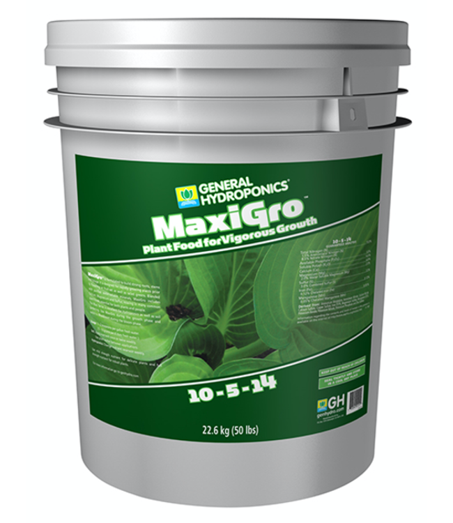 General Hydroponics GH MaxiGro 50 lb