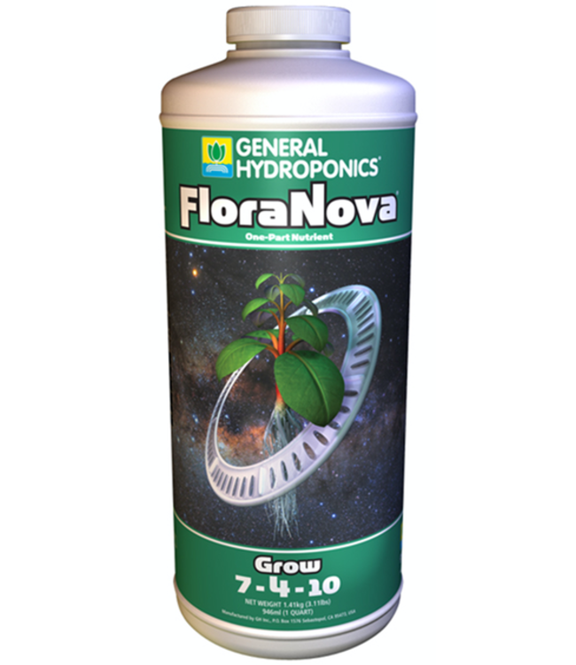 General Hydroponics GH FloraNova Grow Quart (12/Cs)