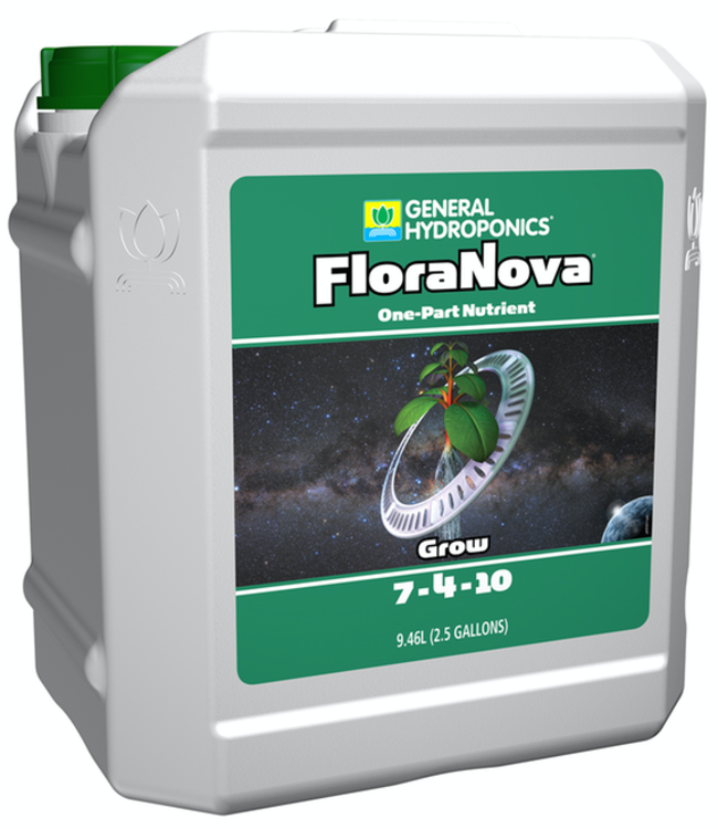 General Hydroponics GH FloraNova Grow 2.5 Gallon (2/Cs)