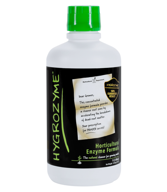 Hygrozyme Horticultural Enzymatic Formula 1 Liter (12/Cs)