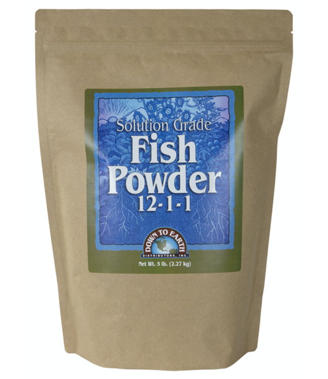 Down To Earth Down To Earth Fish Powder - 5 lb (5/Cs)