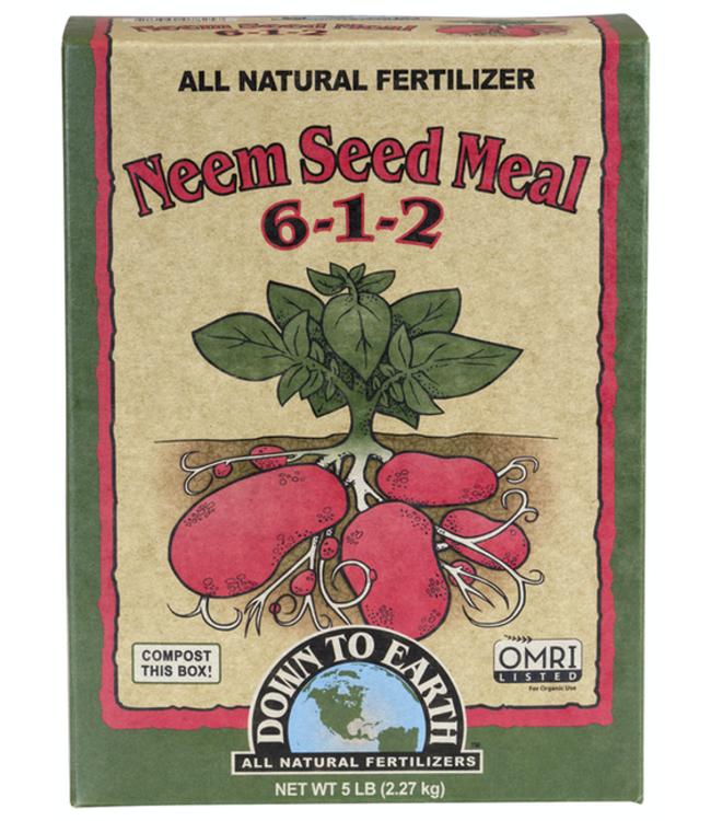 Down To Earth Down To Earth Neem Seed Meal - 5 lb (6/Cs)