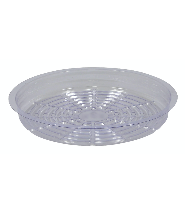 Gro Pro Premium Clear Plastic Saucer 10 in (50/Cs)