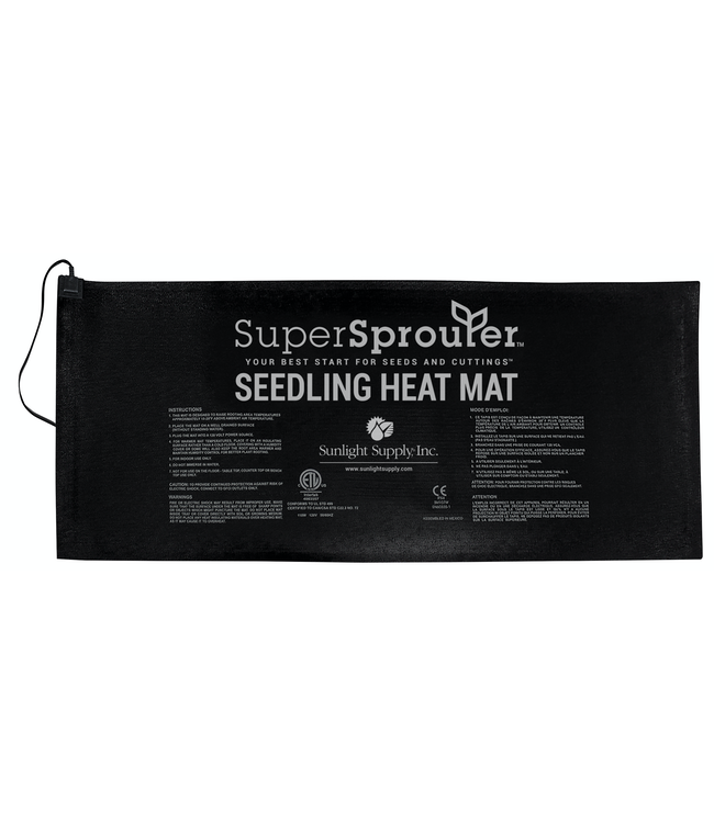 Super Sprouter Super Sprouter 4 Tray Seedling Heat Mat 21 in x 48 in (6/Cs)