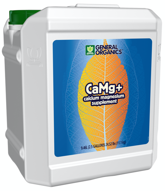 General Hydroponics GH General Organics CaMg+ 2.5 Gallon (2/Cs)