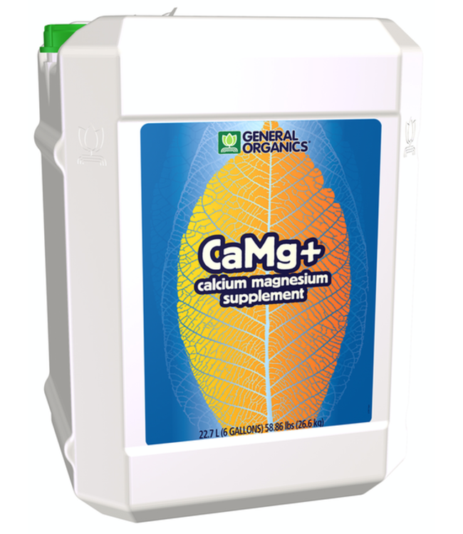 General Hydroponics GH General Organics CaMg+ 6 Gallon